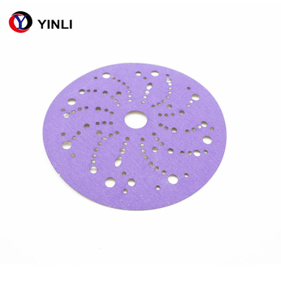 Round Purple Zirconia Grinding Disc , 6 Inch 800 Grit Sanding Discs